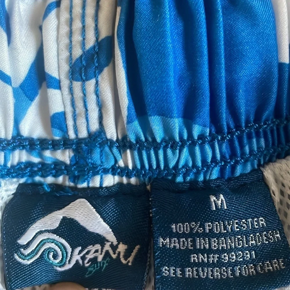Kanu Surf Tropical Swim Trunks Size Medium